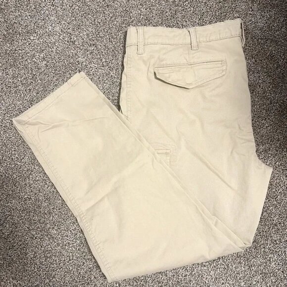 146. U.S. Polo Assn. Men's Cargo Pants in Beige - Picture 6 of 9